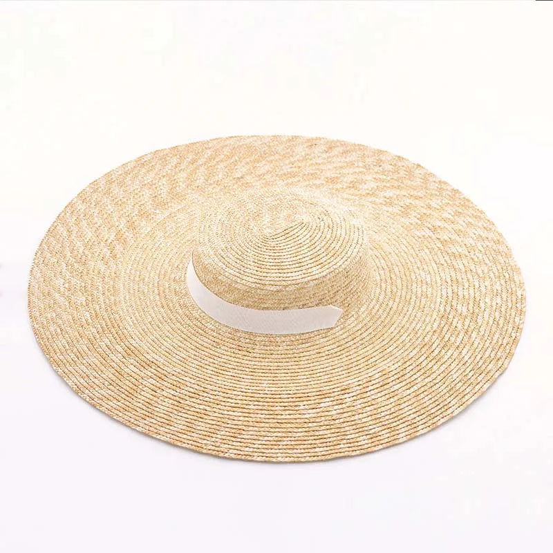 Radiant Straw Wide Brim Hat
