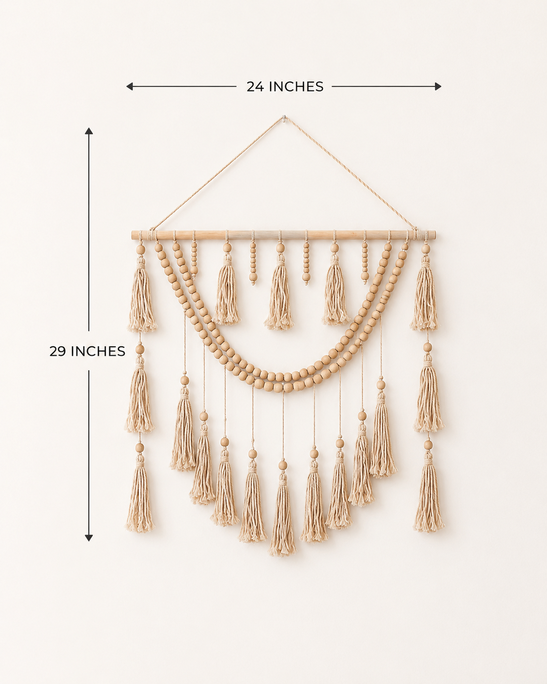 Ulu Tassel Wall Hanging