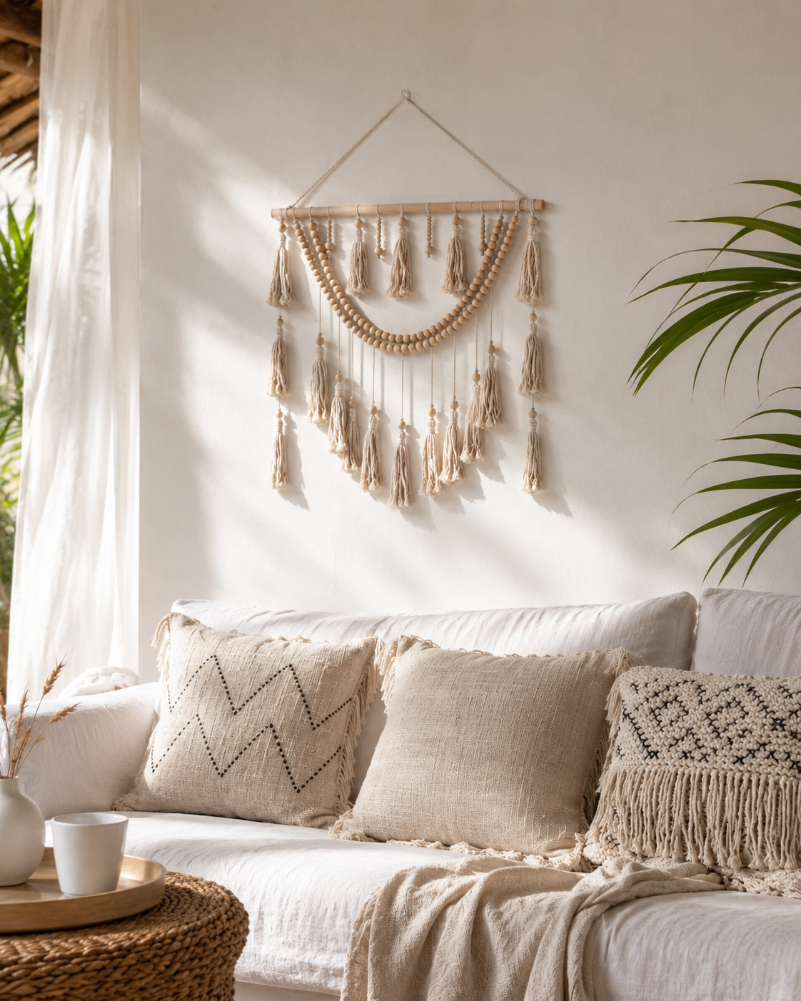 Ulu Tassel Wall Hanging