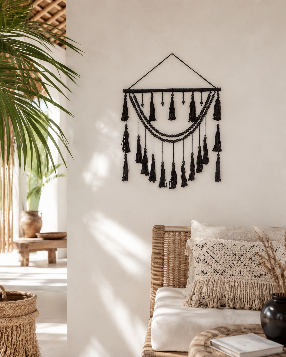 Ulu Tassel Wall Hanging