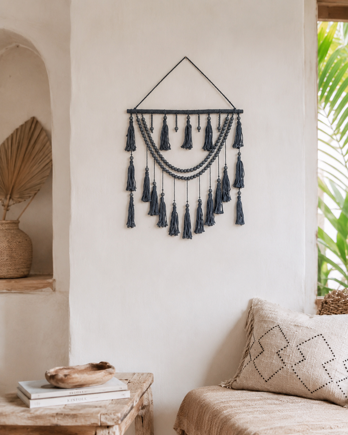 Ulu Tassel Wall Hanging
