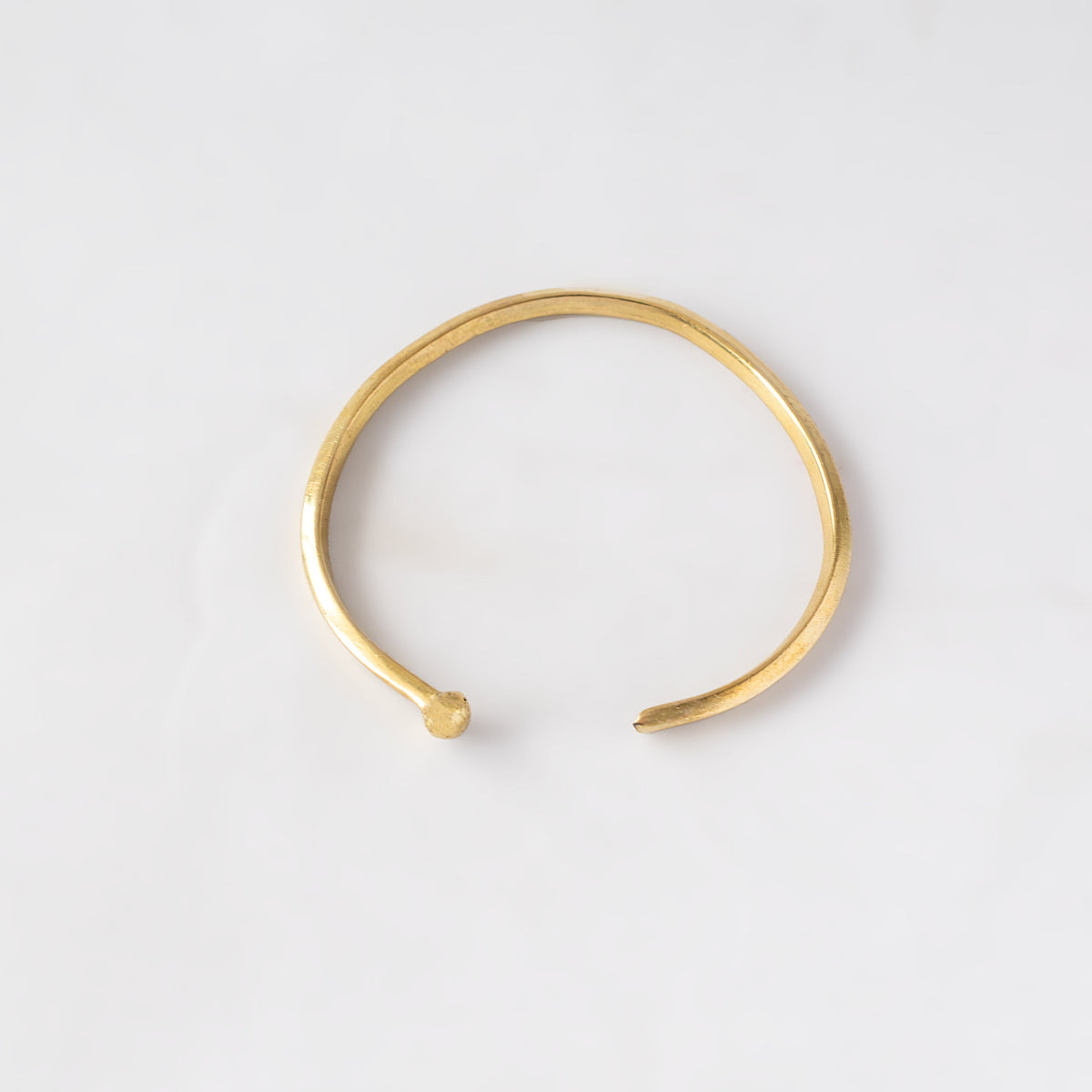 Bent Nail Brass Cuff Bracelet | Doa