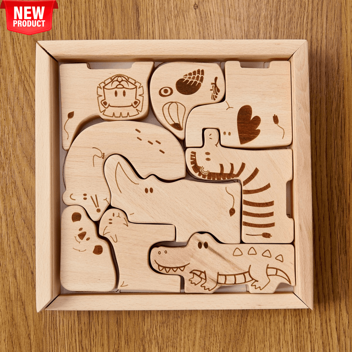 Safari Animal Puzzle
