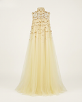Divine Sequined Mesh A-line Dress
