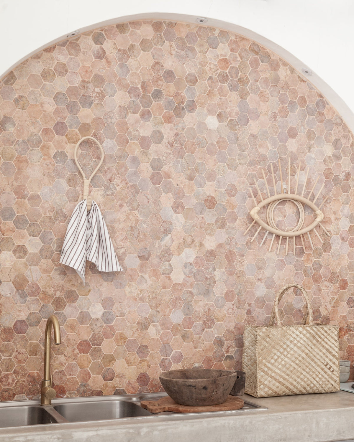 Rattan Eye Decor