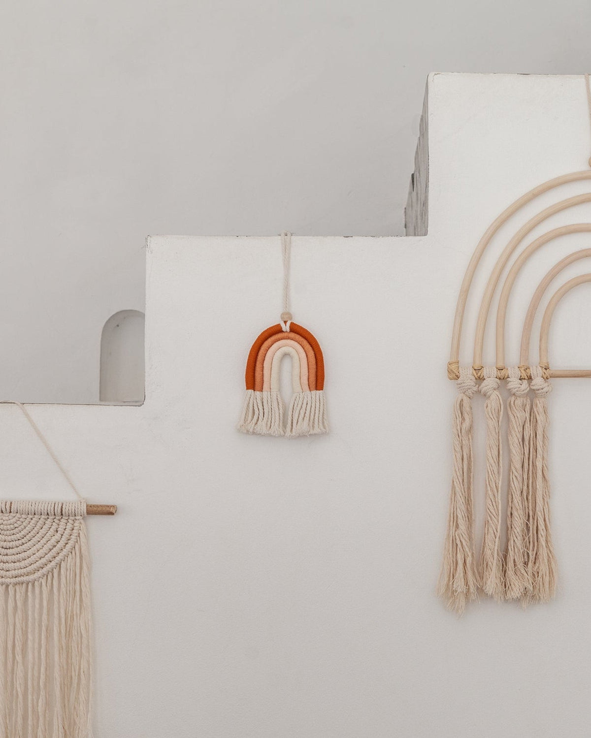 Small Macrame Rainbow