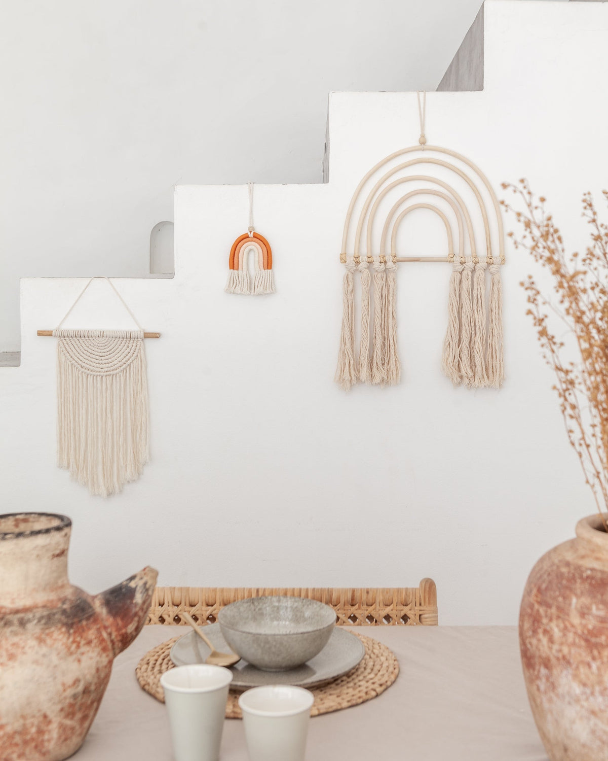 Small Macrame Rainbow
