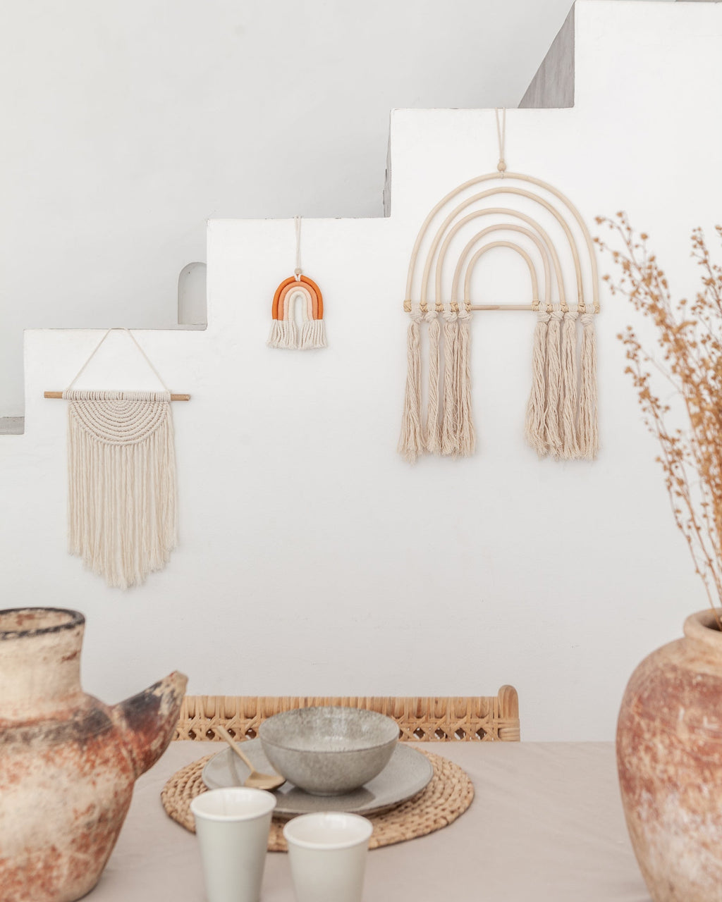 Small Macrame Rainbow