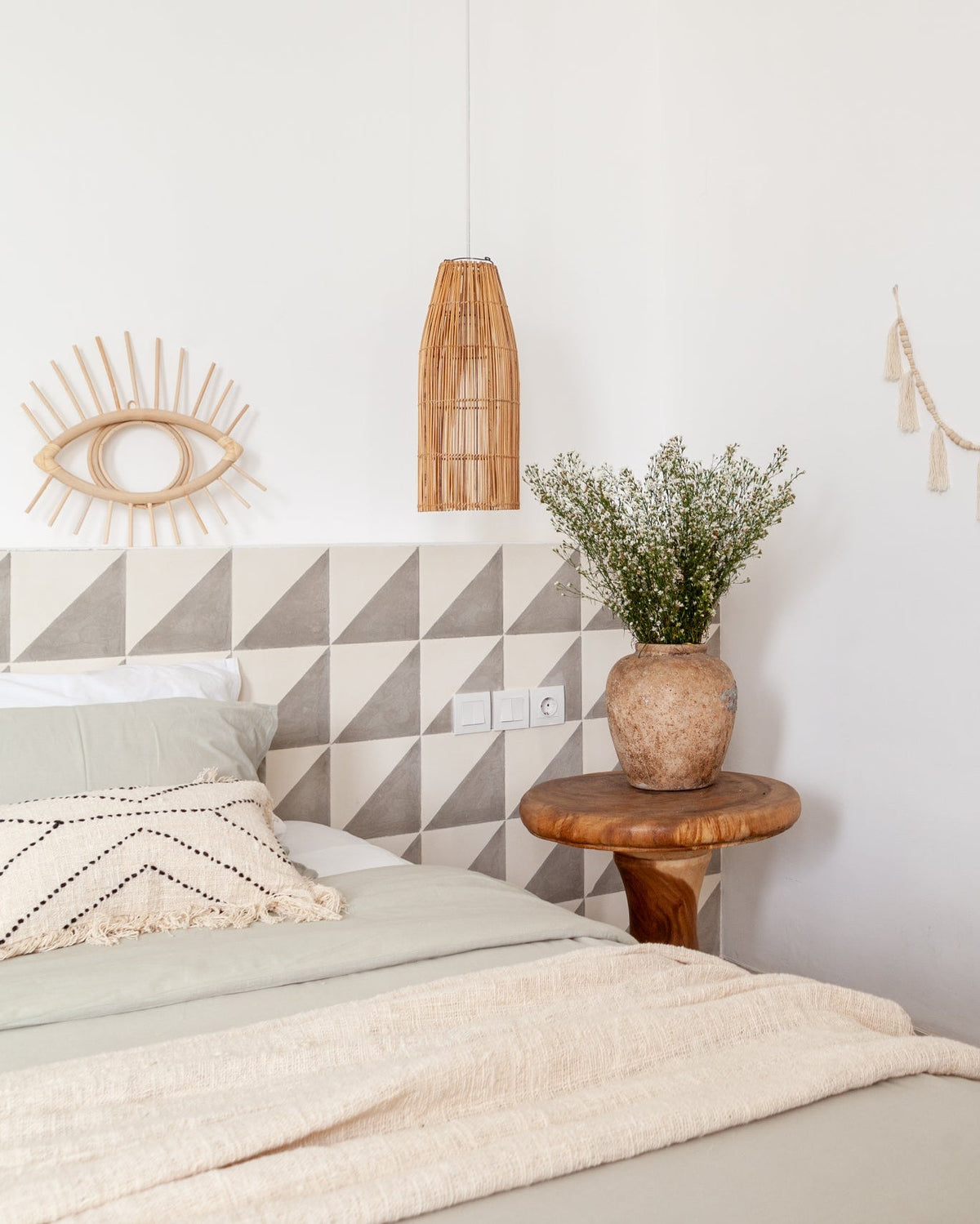 Rattan Eye Decor