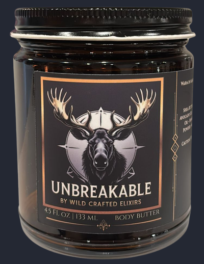 Men's Unbreakable Body Butter (Unscented) – Moisturizer for Dry & Sensitive Skin, 4.5 fl oz