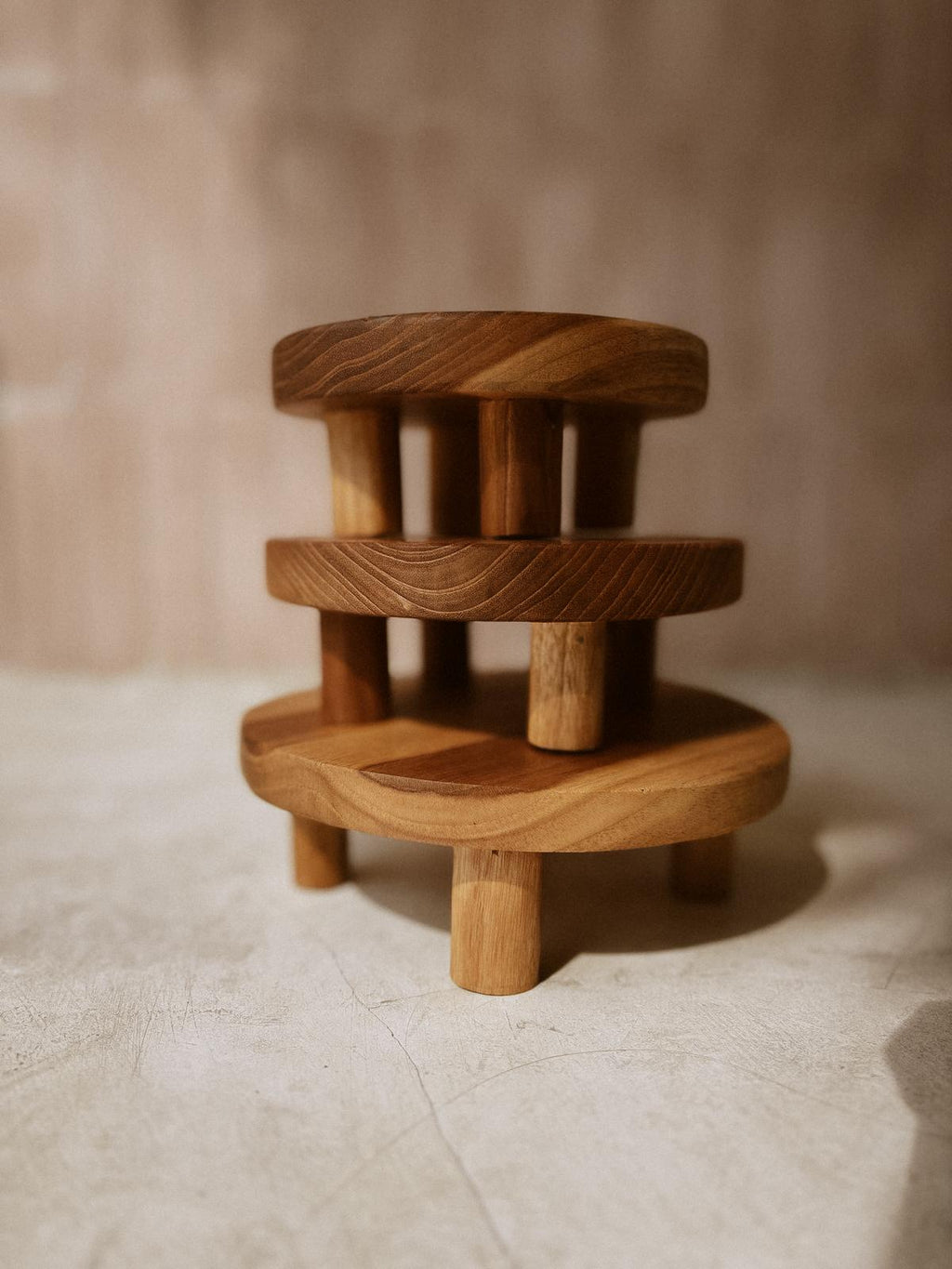 Teak Elevated Display Boards