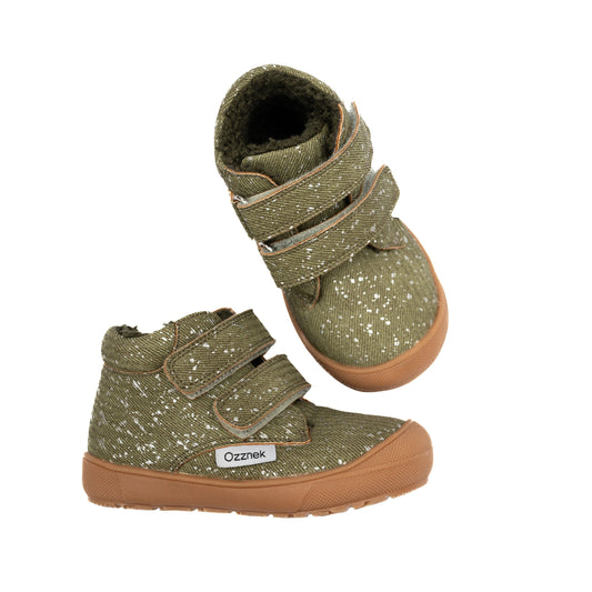 Barefoot Toddler Boots |Warm Sherpa-Lined & Little Hiker