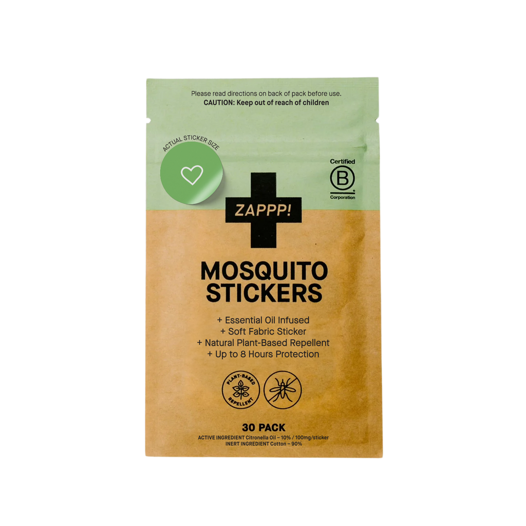 ZAPPP! Mosquito Repellent Stickers