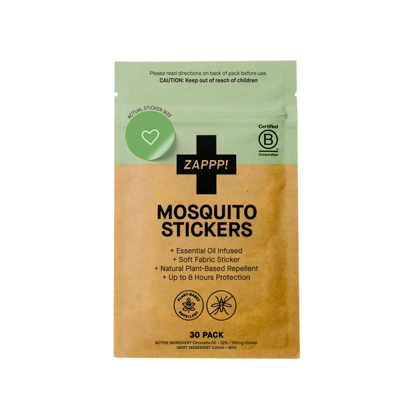 ZAPPP! Mosquito Repellent Stickers