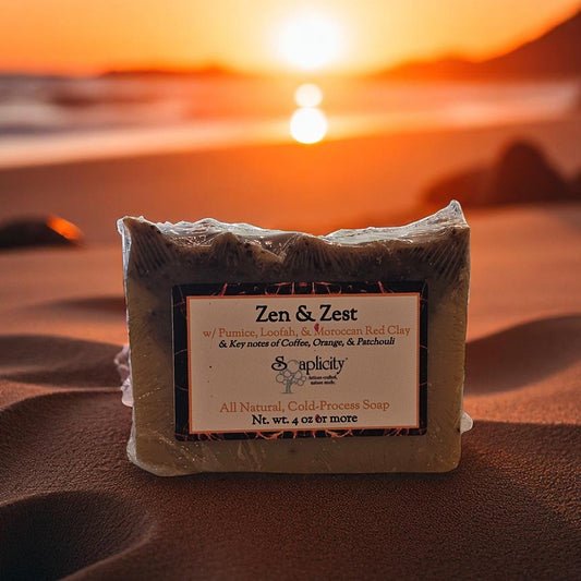 Zen & Zest Exfoliating Soap Bar