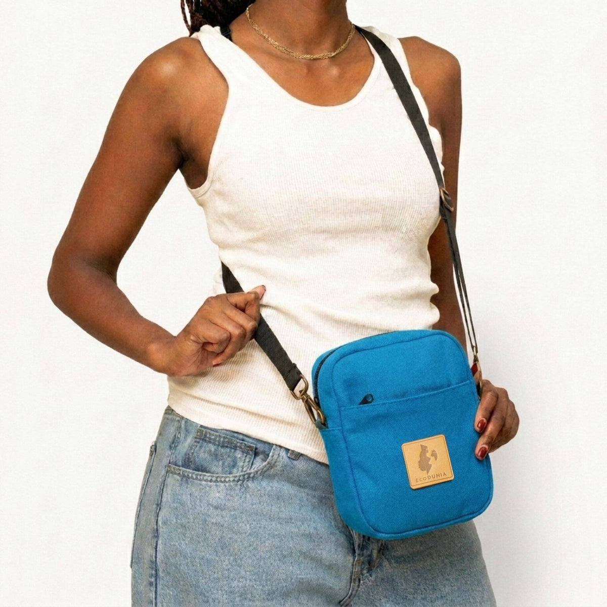 Canvas Crossbody Bag 2L | Rozi Convertible Sling
