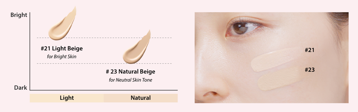A'pieu Waterlock Cushion SPF50+ PA++++ Set 15g + 15g(Refill) #21 Light Beige