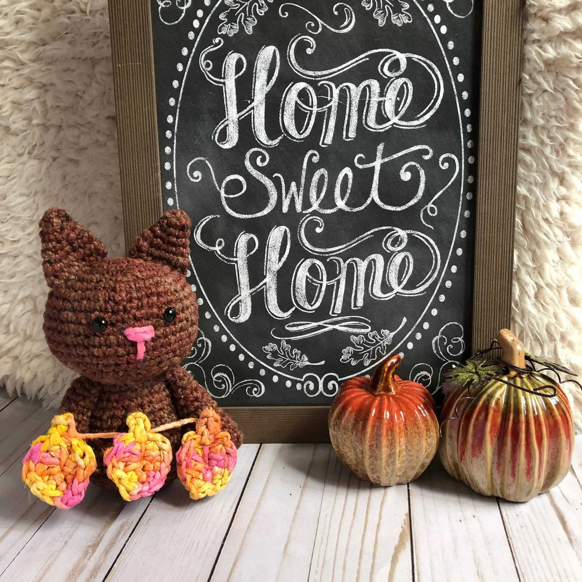 Amigurumi Crochet Cat Kit Eco My Home Kits Darn Good Yarn ecomyhome.store United States