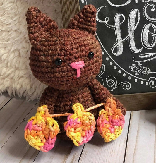 Amigurumi Crochet Cat Kit Eco My Home Kits Darn Good Yarn ecomyhome.store United States