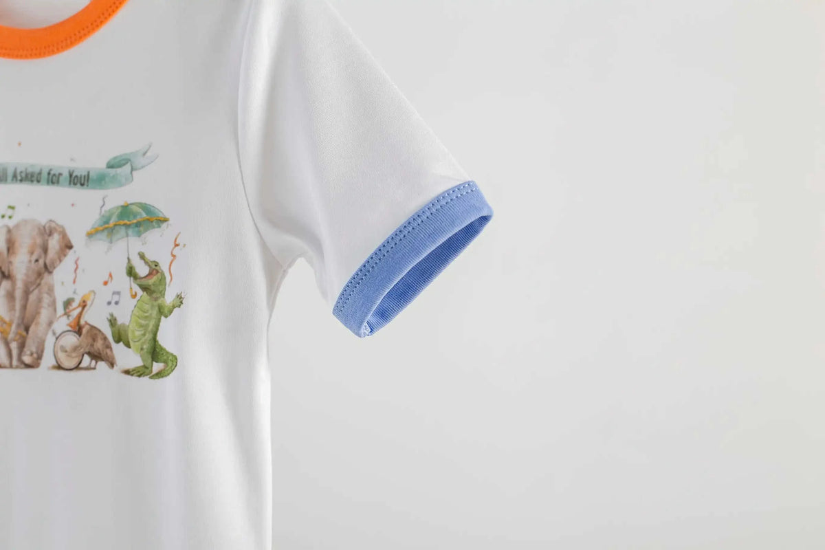 And They All Asked for You Organic Cotton Kids Tshirt Eco My Home Pajama Set Nola Tawk ecomyhome.store United States