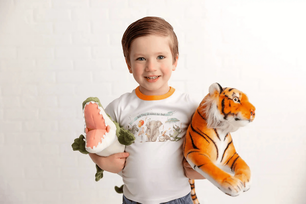 And They All Asked for You Organic Cotton Kids Tshirt Eco My Home Pajama Set Nola Tawk ecomyhome.store United States