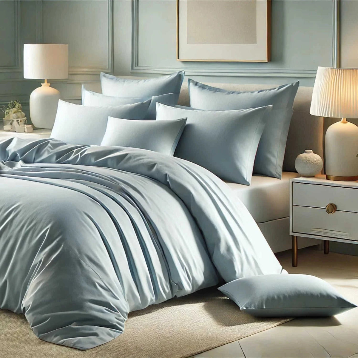 Bamboo Duvet Cover + 2 Shams Set Eco My Home Duvet Pure Fiber ecomyhome.store United States