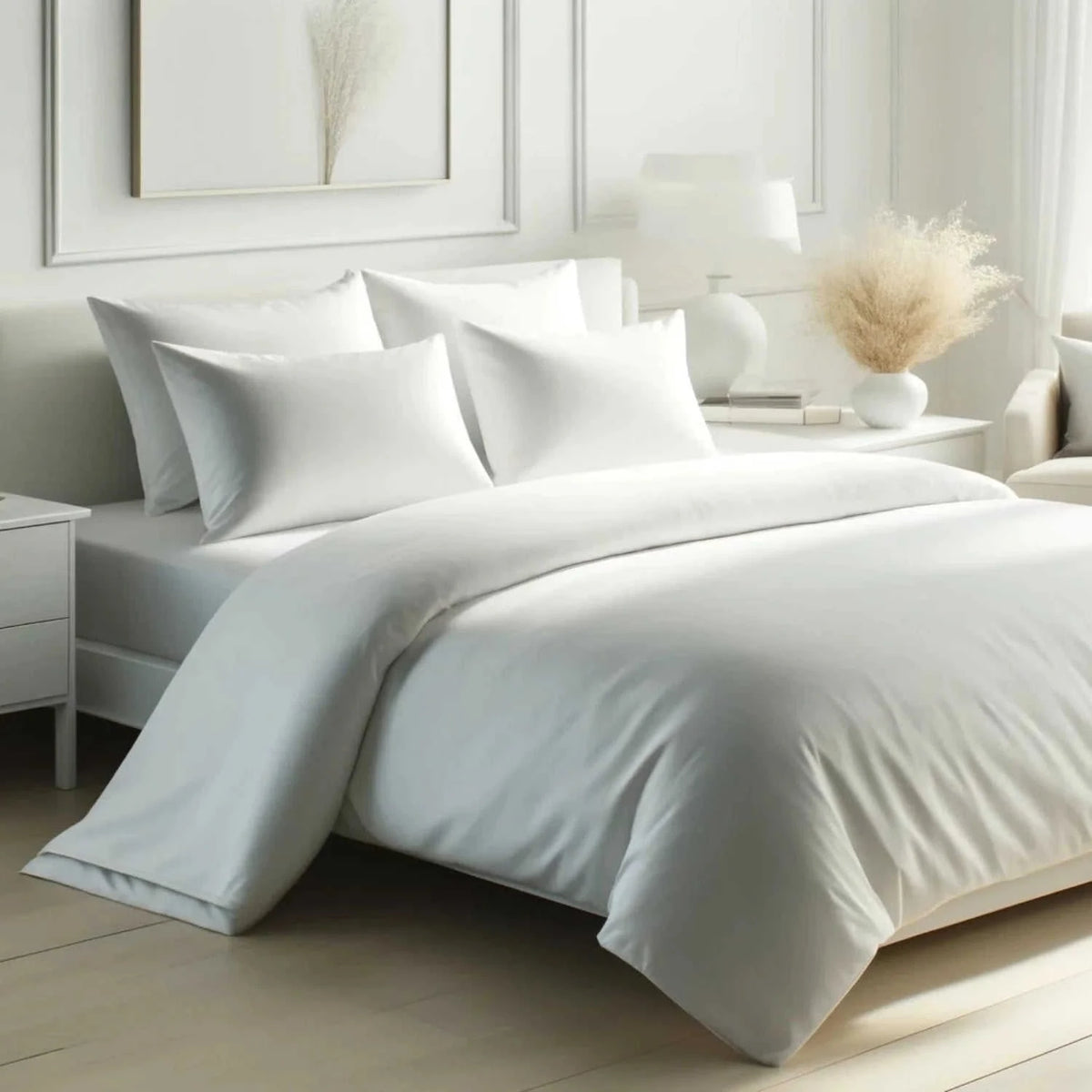 Bamboo Duvet Cover + 2 Shams Set Eco My Home Duvet Pure Fiber ecomyhome.store United States