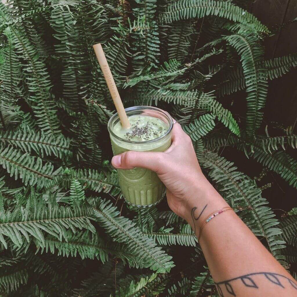 Jungle Straws: Reusable Bamboo Drinking Straws with Natural Hessian Carry Case (Set of 12)