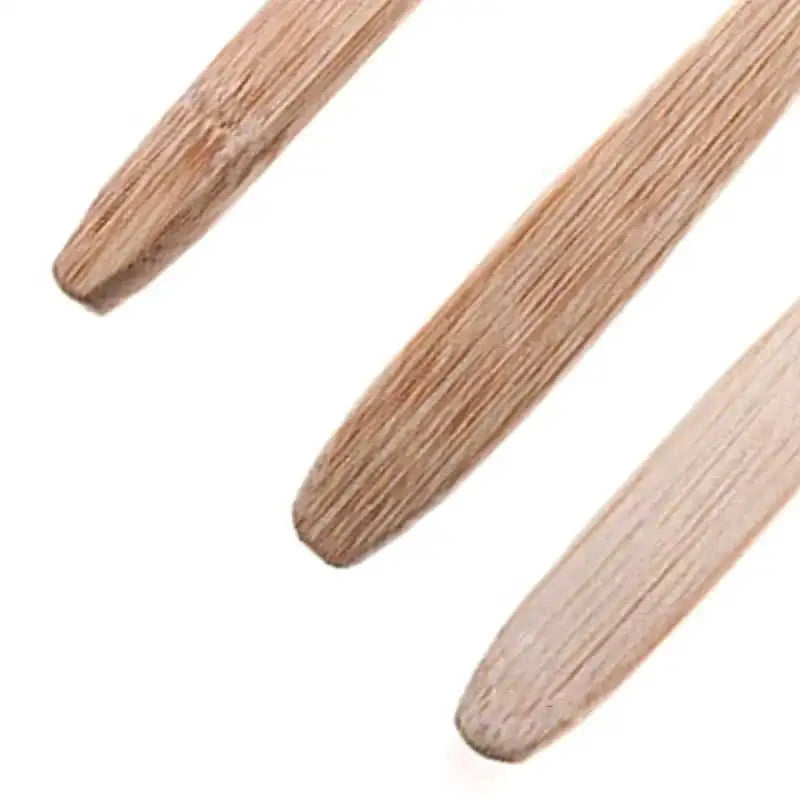 Bamboo Toothbrush with Black Charcoal Bristles Eco My Home  Natural Toothbrush ecomyhome.store United States