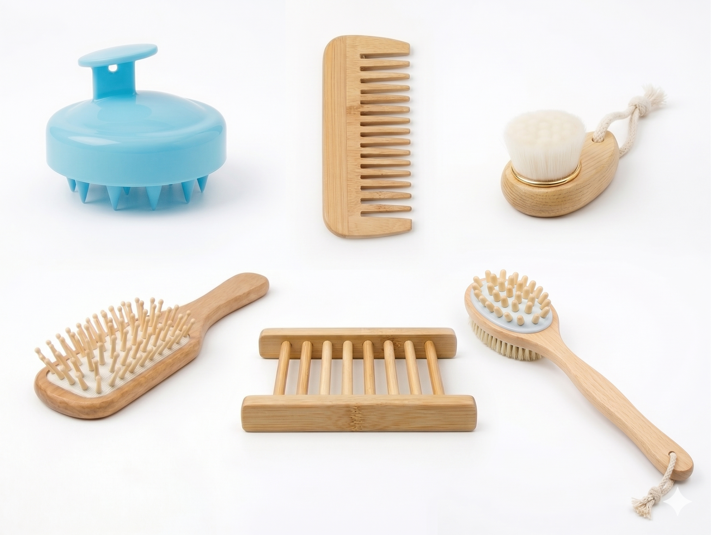 Bath Essentials Set. 6-Pack.