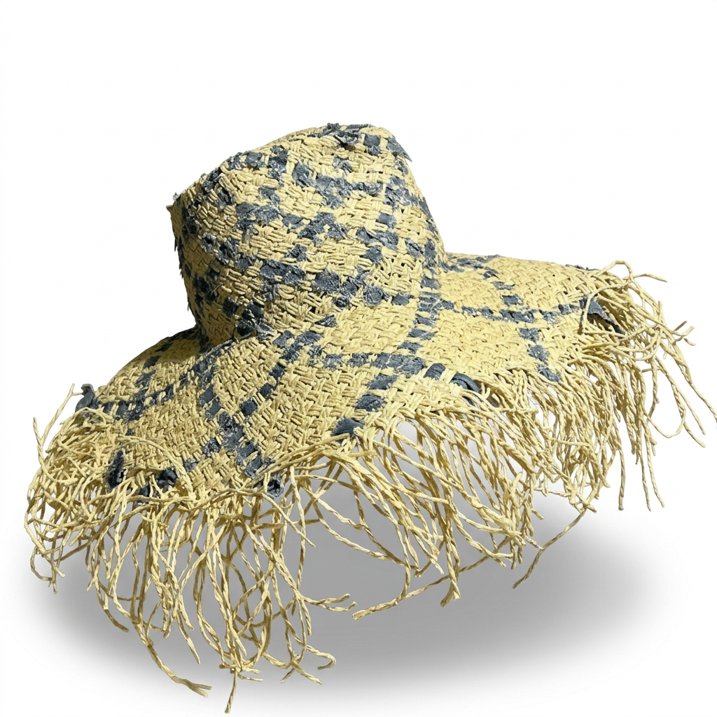 Free Spirit Woven Straw Sun Hat