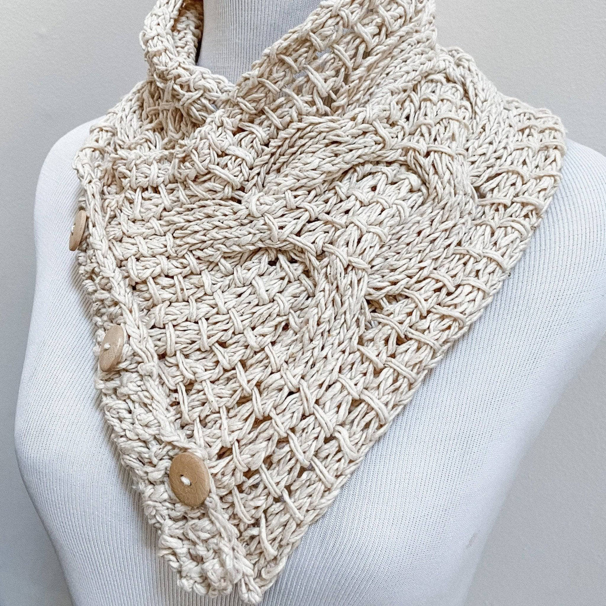 Birch Tree Cowl Knitting Pattern