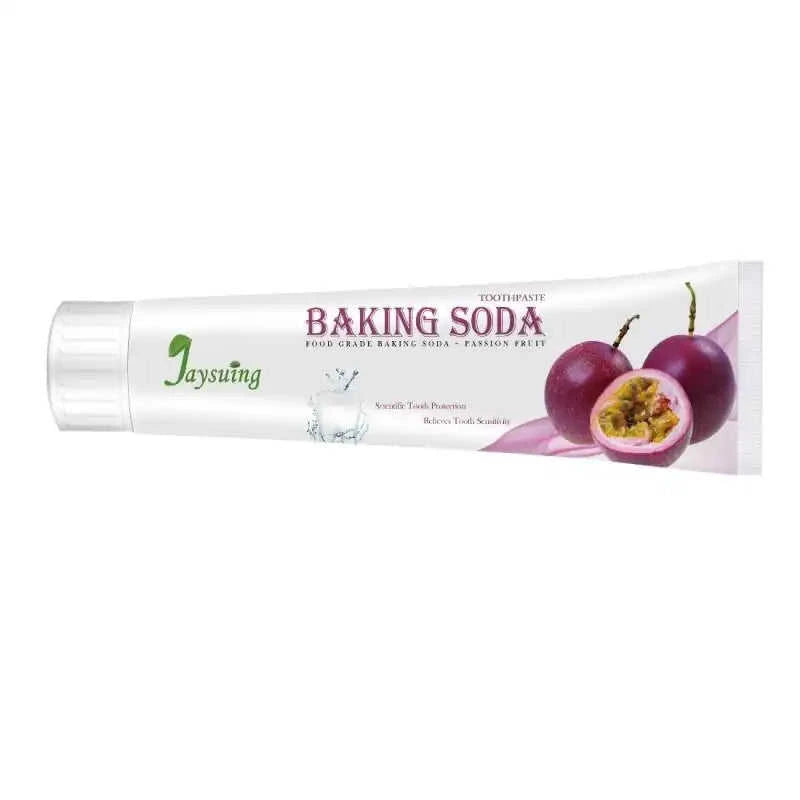 Blueberry/Passionfruit Baking Soda Toothpaste Eco My Home  Natural Toothbrush ecomyhome.store United States