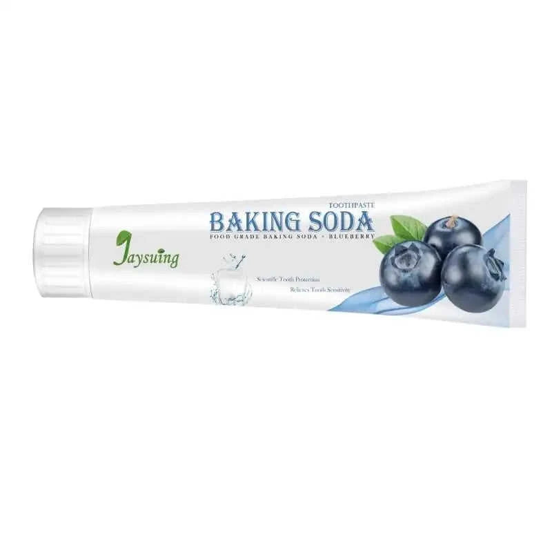 Blueberry/Passionfruit Baking Soda Toothpaste Eco My Home  Natural Toothbrush ecomyhome.store United States