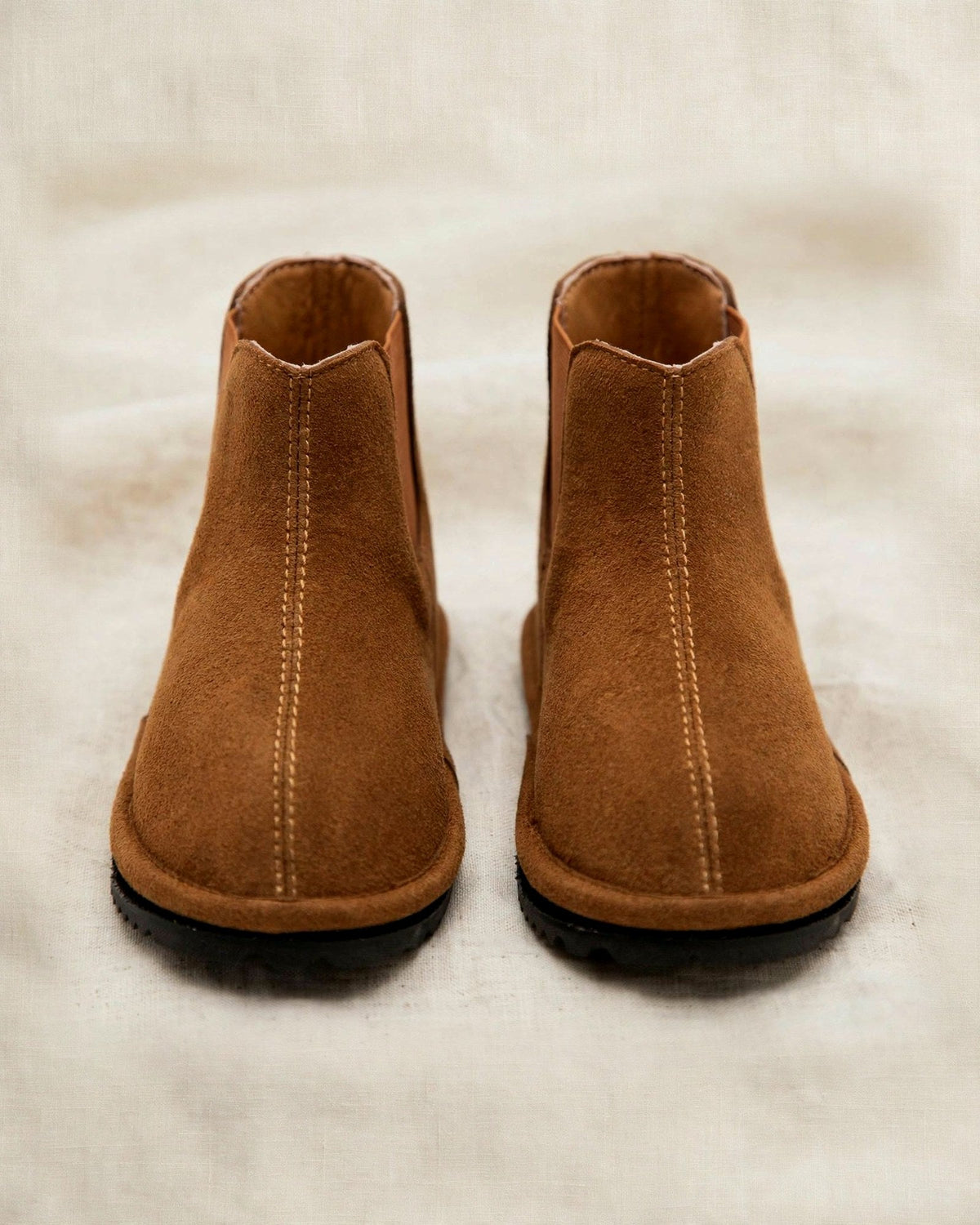 Kids Brown Chelsea Boots – Non-Slip & Easy Wear