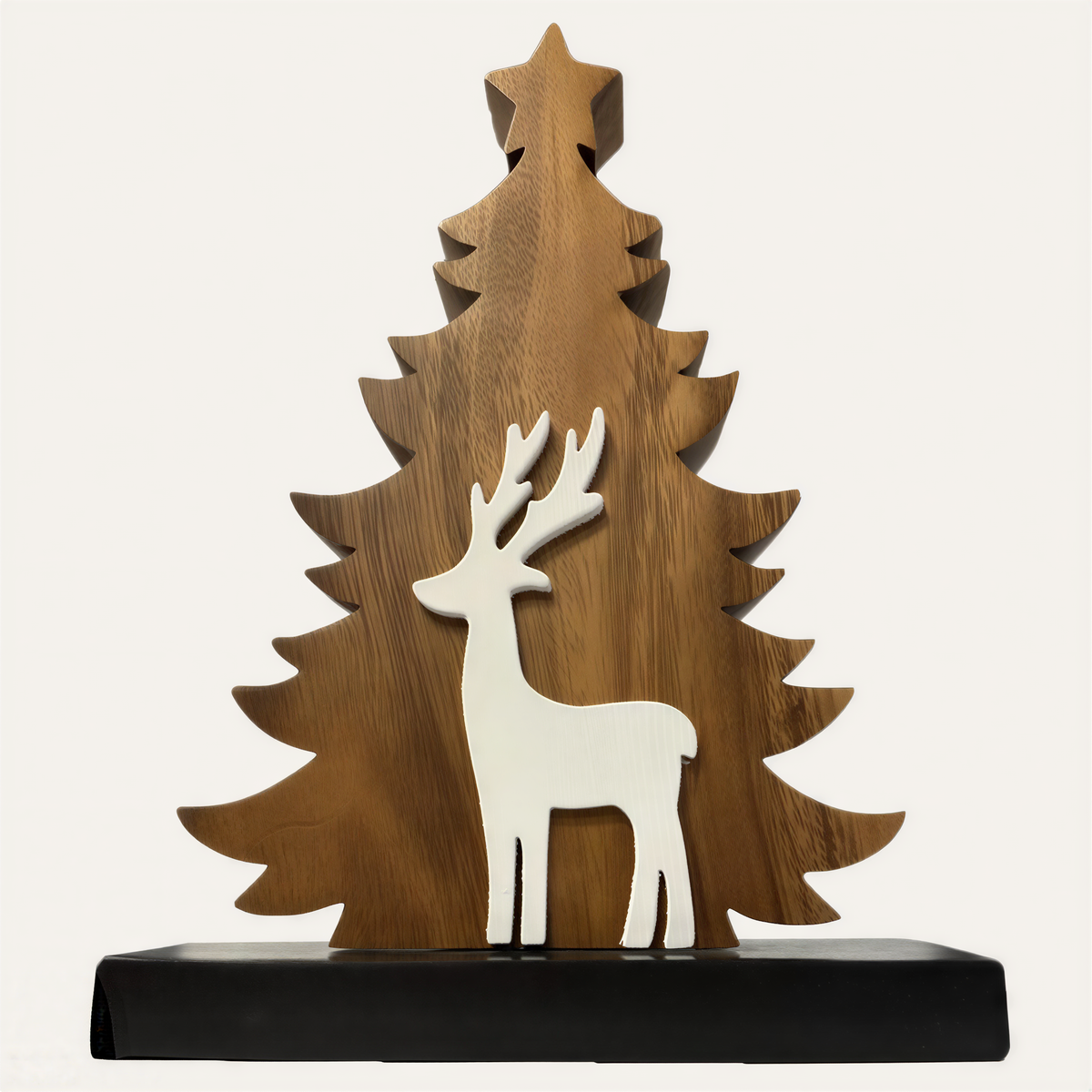 Wooden Christmas Tree – Evergreen Grace, Acacia