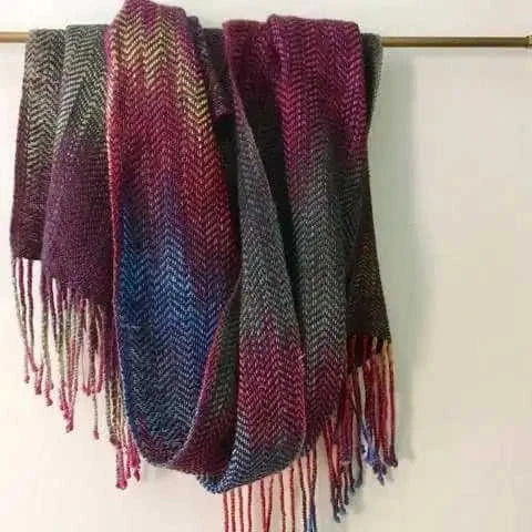 Cabito Wool Color Pool Woven Scarf Kit Eco My Home Kits Darn Good Yarn ecomyhome.store United States