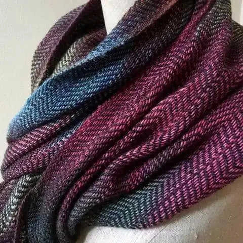 Cabito Wool Color Pool Woven Scarf Kit Eco My Home Kits Darn Good Yarn ecomyhome.store United States