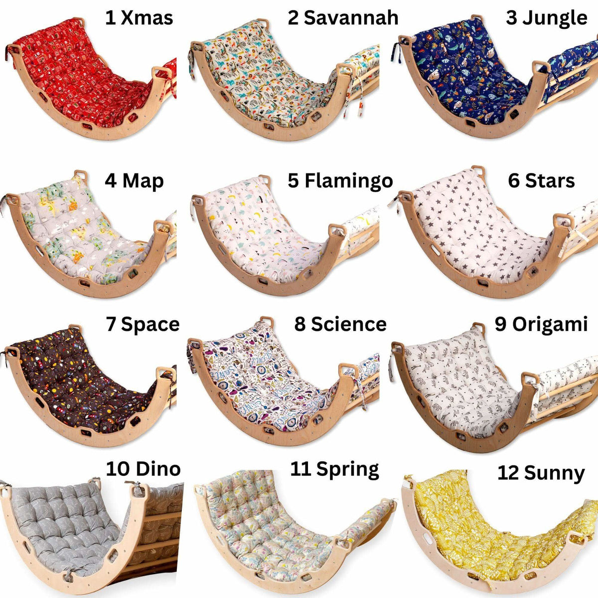 Climbing Arch / Rocker with Pillow Set / Large Size
