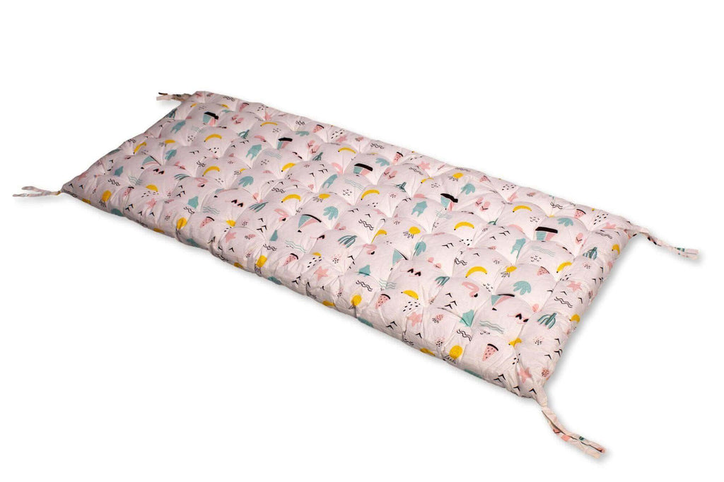 Climbing Arch / Rocker with Flamingo Pattern Pillow
