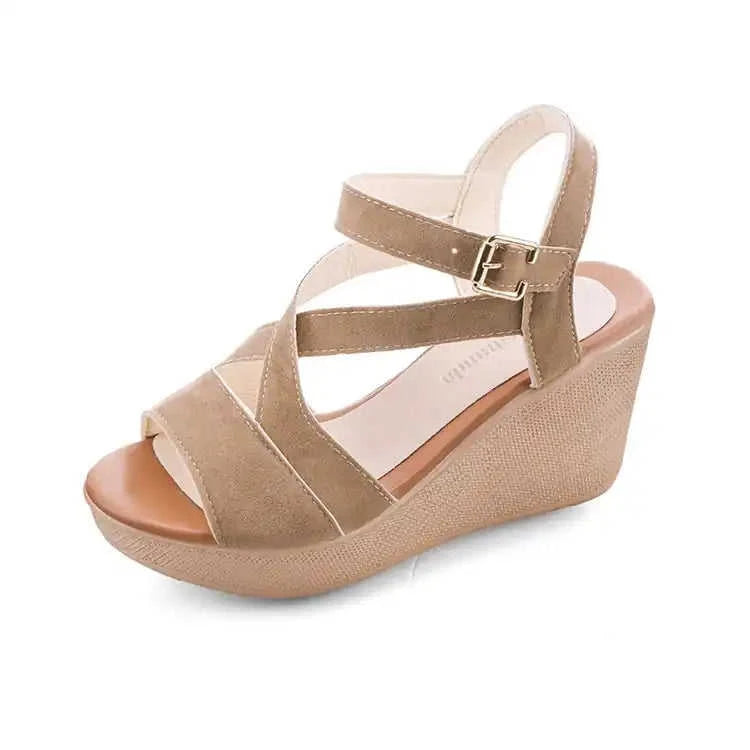 Comfort Meets Boho Style with Salty Season Boho Wedge Sandals Eco My Home Shoes Salty Season LLC ecomyhome.store United States