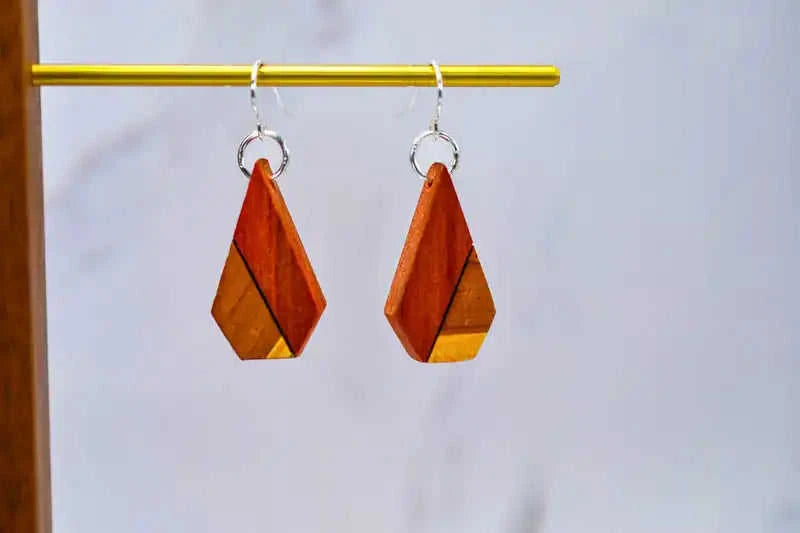 Cone Earrings Eco My Home Earrings PRW Made ecomyhome.store United States