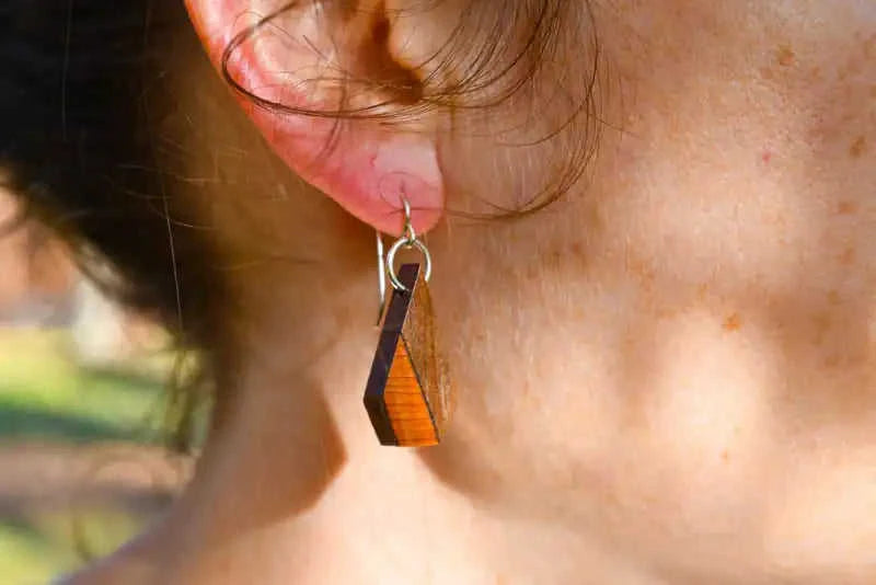 Cone Earrings Eco My Home Earrings PRW Made ecomyhome.store United States