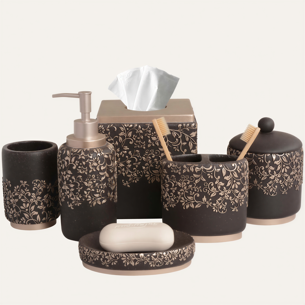 Bathroom Set – Stella, 6 Piece