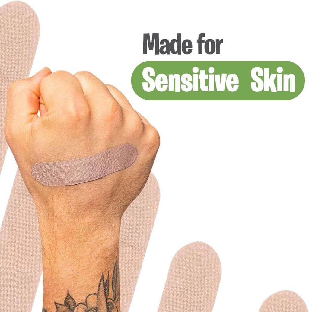 Value Pack | 100 Natural Bamboo Bandages for Sensitive Skin