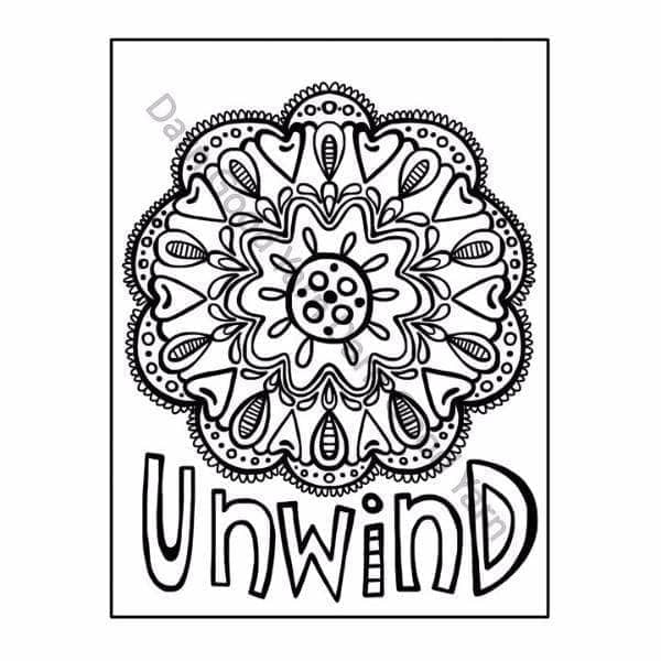 Darn Good Yarn Relaxation Coloring Book