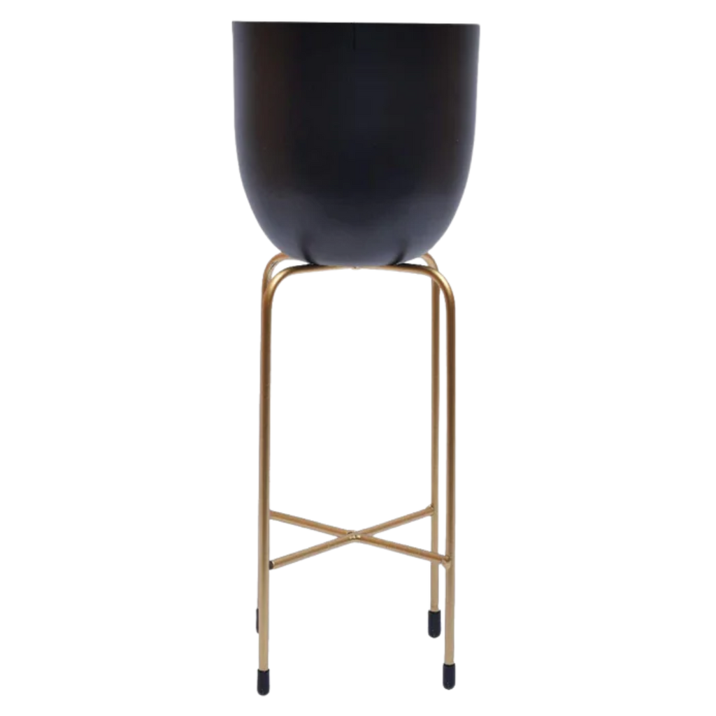 Planter with Metal Stand