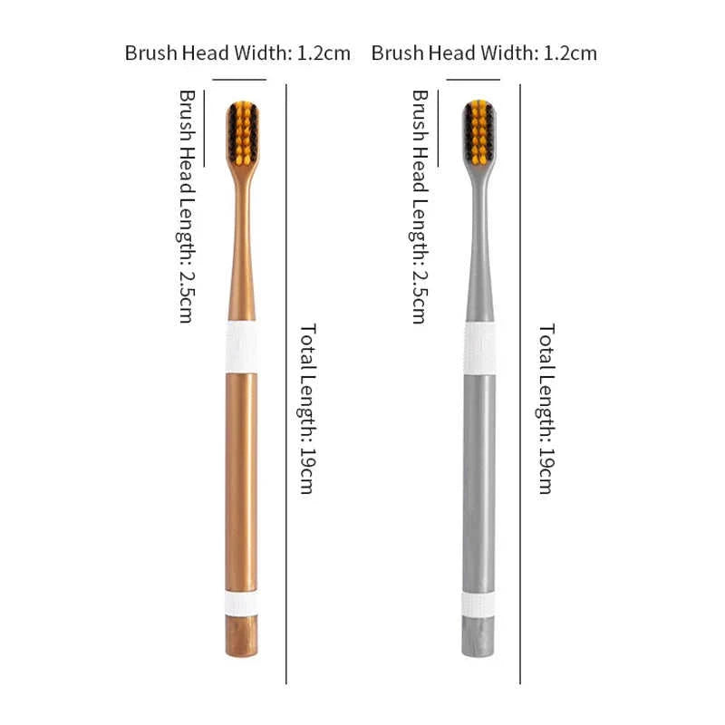 Dual Bamboo Charcoal Toothbrush Sets Eco My Home  Natural Toothbrush ecomyhome.store United States