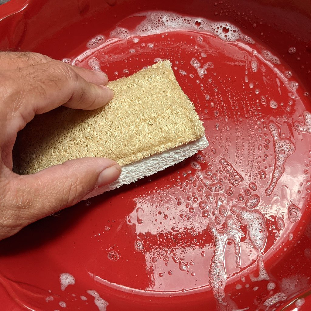 Dual-Sided Eco-Sponge