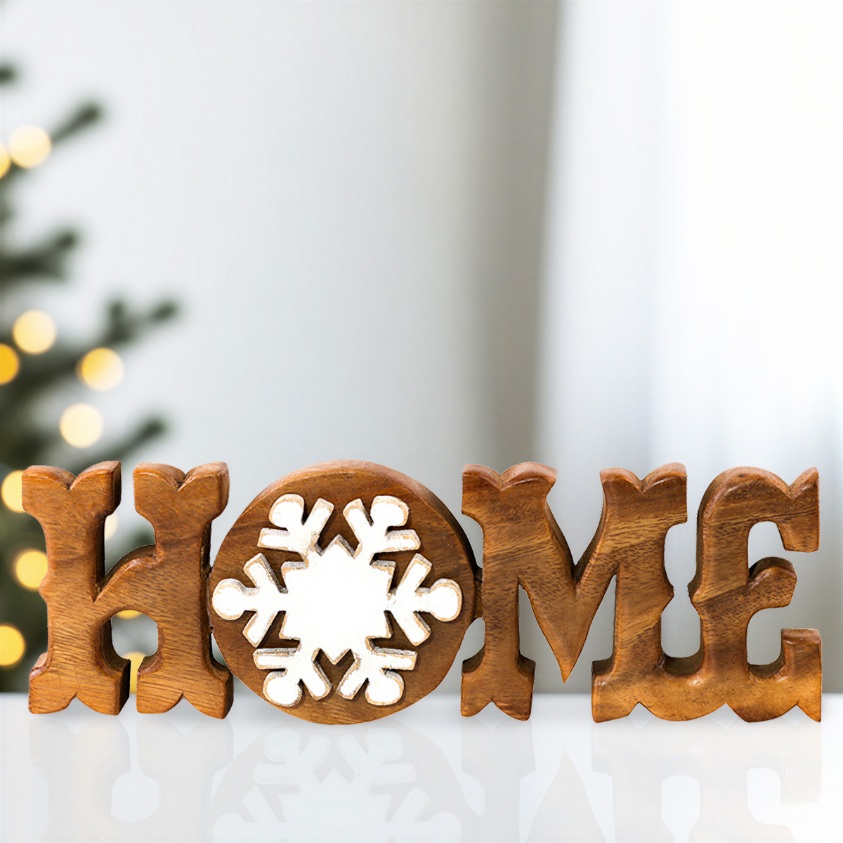 Wooden Home Sign – Homestead Harmony, Acacia